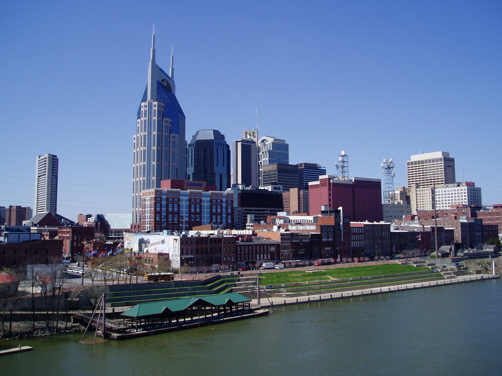 Skyline of Nashville, Tennessee - panoramio