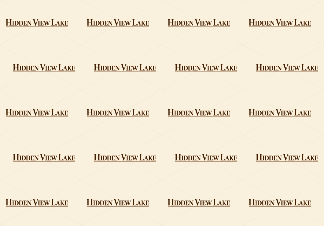 Hidden View Lake