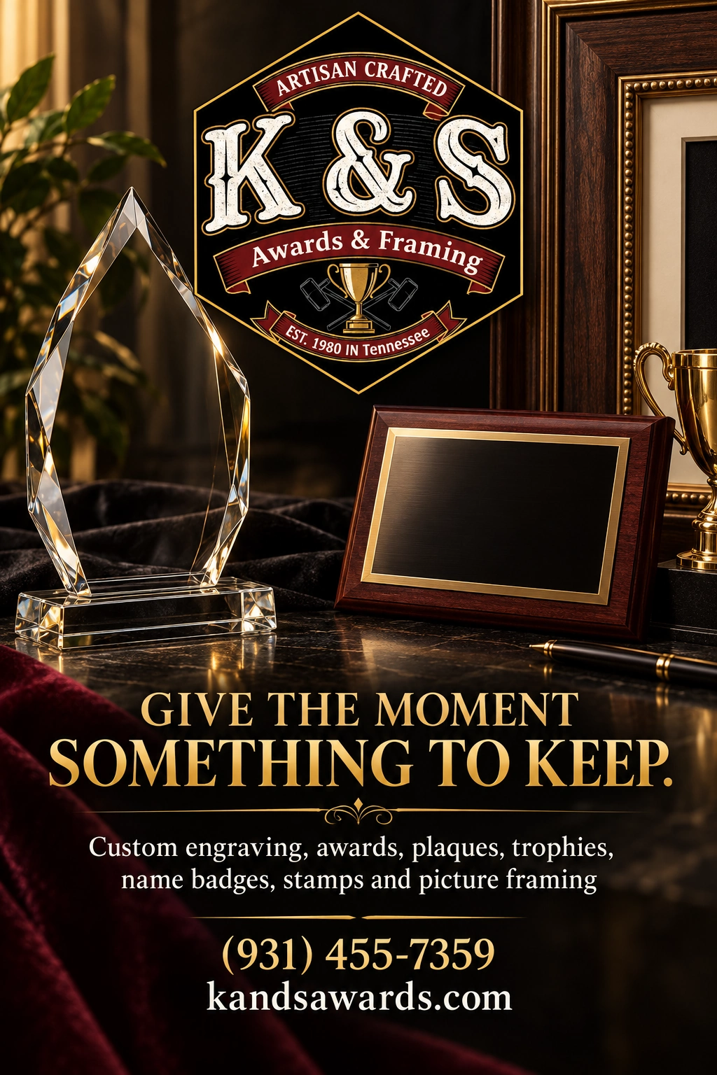 K&S Awards advertisement